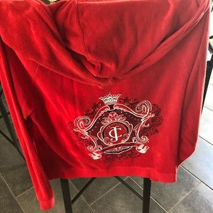 Juicy Couture XL zip up hoodie ♥️